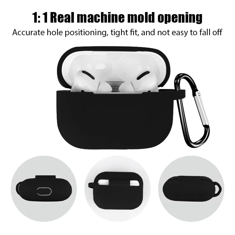 Case For Airpods Pro Cover Hard For Apple Airpods Pro 3 Headphone Protective Case Air Pods Earphones Accessories