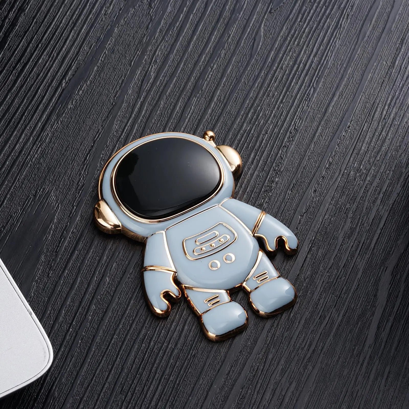 Universal Plating Astronaut Hidden Stand Foldable Phone Back Paste Desktop Support Compatible for IPhone Case All Mobile Phone
